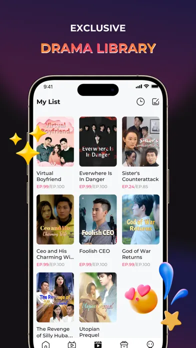 Tangkapan layar CrushTV - Short & Drama