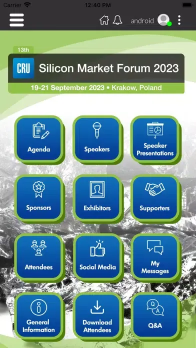 CRU Silicon Market Forum 2023应用截图