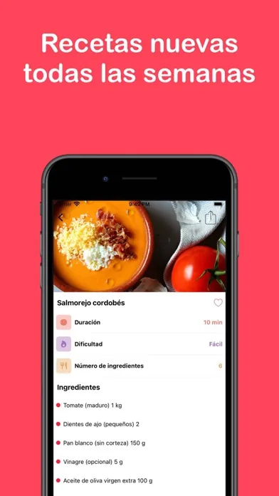 Screenshot di Recetas Monsieur Cuisine Fácil