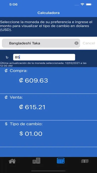TDC Tipo de Cambio CR Lite Screenshots