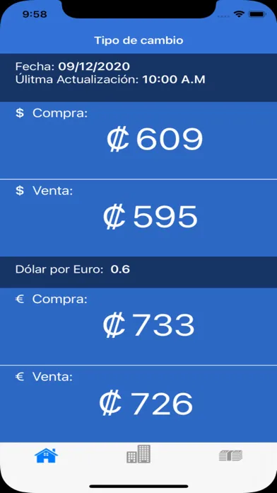 TDC Tipo de Cambio CR Lite Screenshots