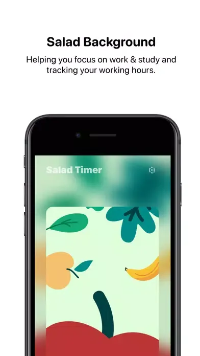 Salad Timer - Study & Focus Screenshots