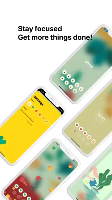 Salad Timer - Study & Focus Screenshots