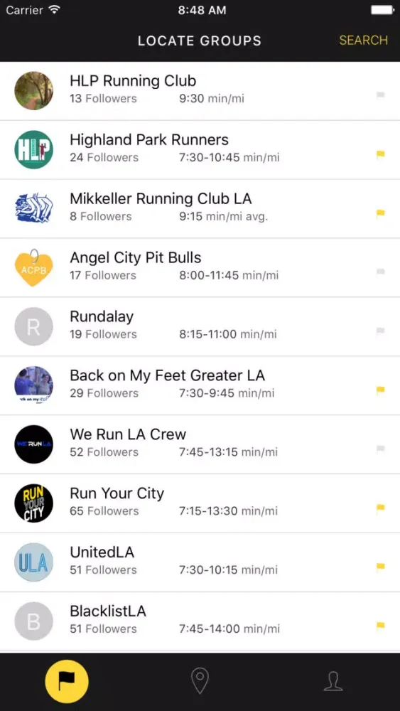 Run Your City - Locate Run Groups and Group Runs スクリーンショット
