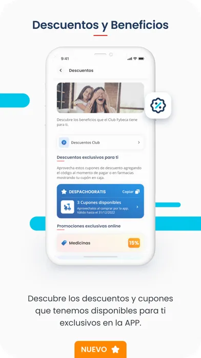 Captures d'écran de Fybeca Ecuador App