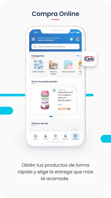 Captures d'écran de Fybeca Ecuador App