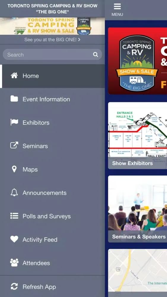 Toronto Spring Camping RV Show Screenshots