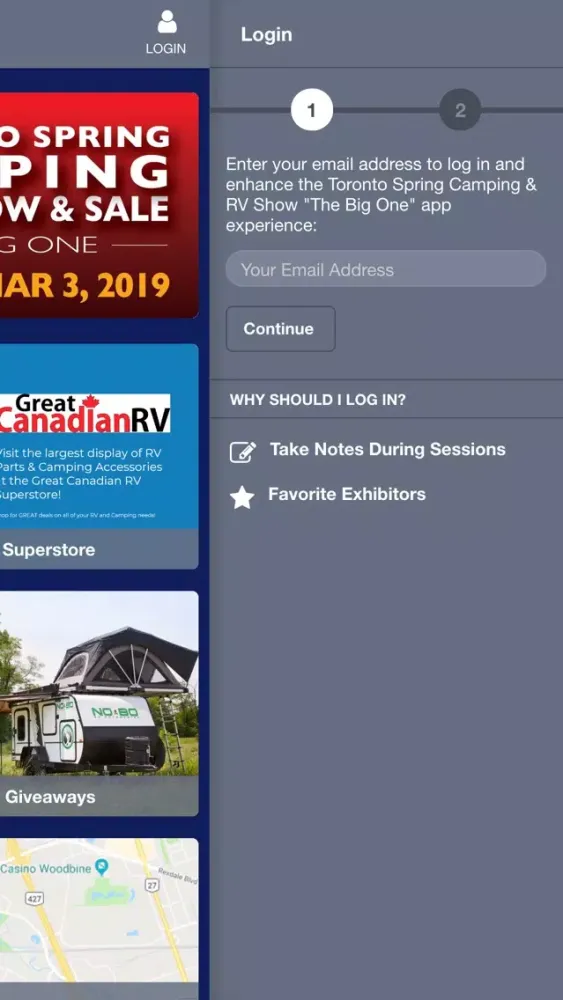 Toronto Spring Camping RV Show Screenshots