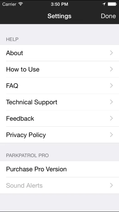ParkPatrol應用截圖