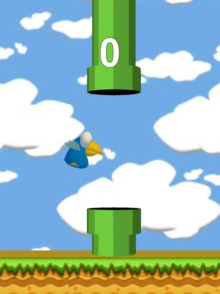 تصاویر flappy flare 3d iPad 
