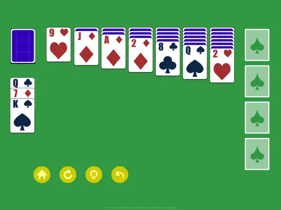 Klondike Solitaire Casual iPad  Screenshots
