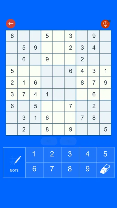 Tangkapan layar Sudoku - Logic Puzzle Training