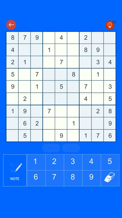 Tangkapan layar Sudoku - Logic Puzzle Training