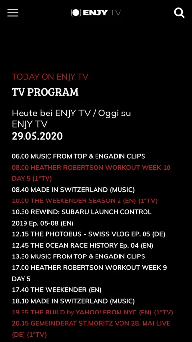 Capturas de pantalla de Enjoy St. Moritz