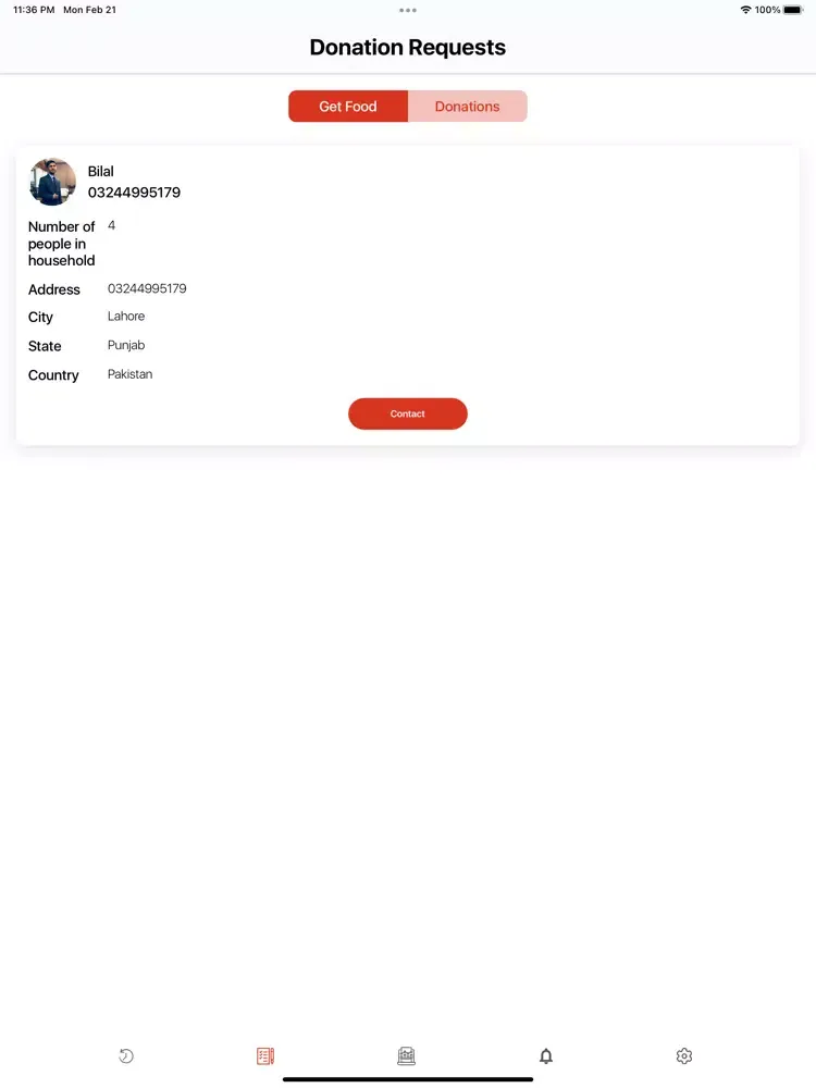 Capturas de tela do NearPantry Distribution iPad 