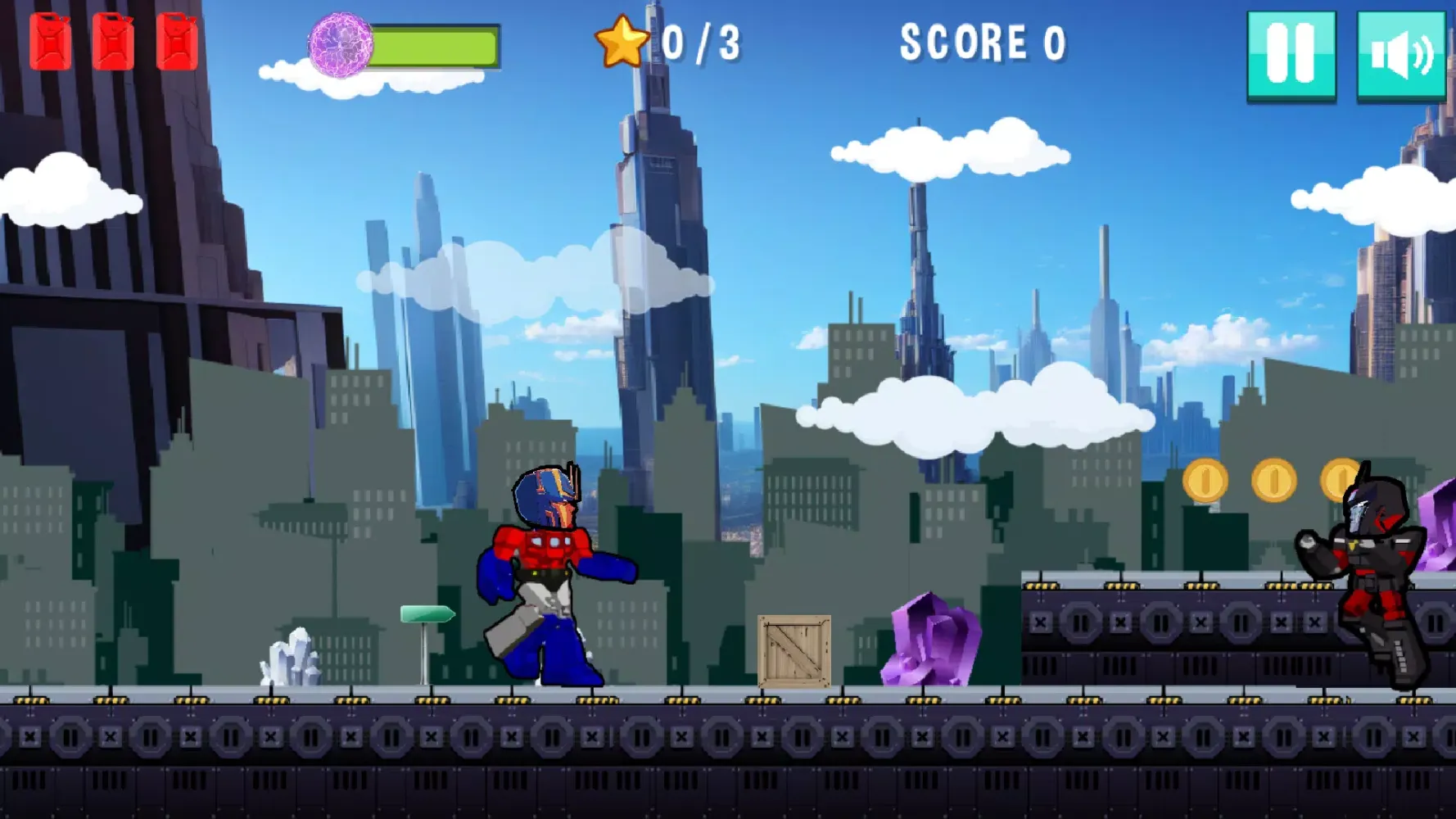 Super Car Robot Transform Screenshots