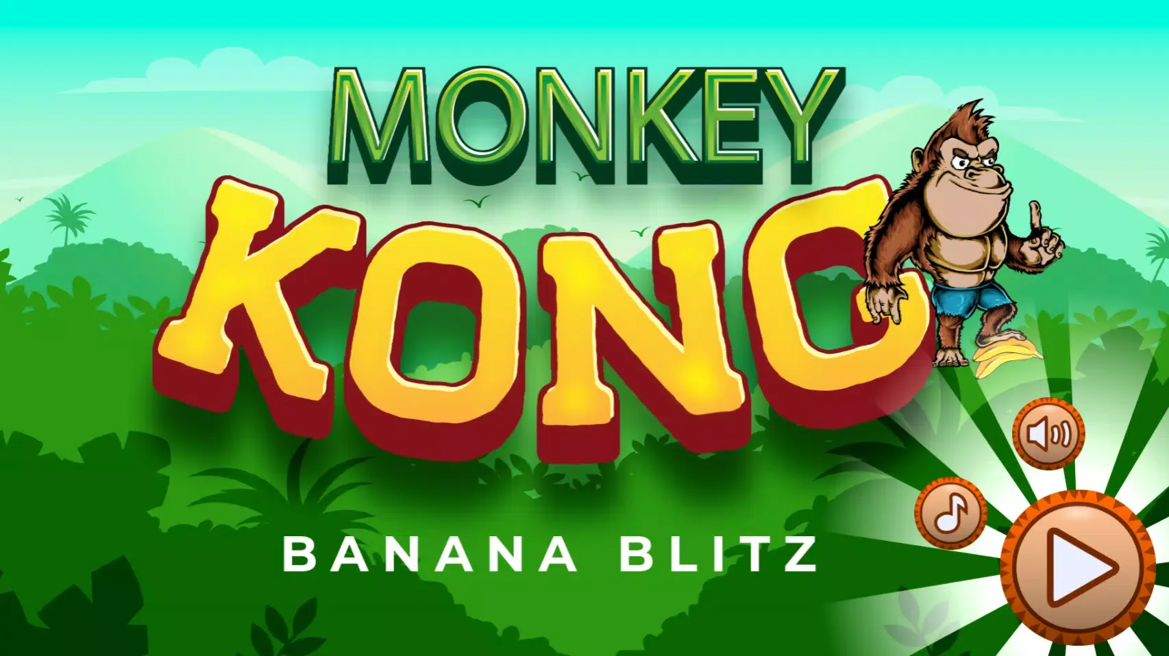 Ảnh chụp màn hình của Monkey Kong Banana Blitz