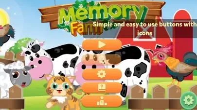 ภาพหน้าจอของ Memory Farm 2 - Animal Sounds