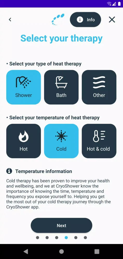 CryoShower應用截圖