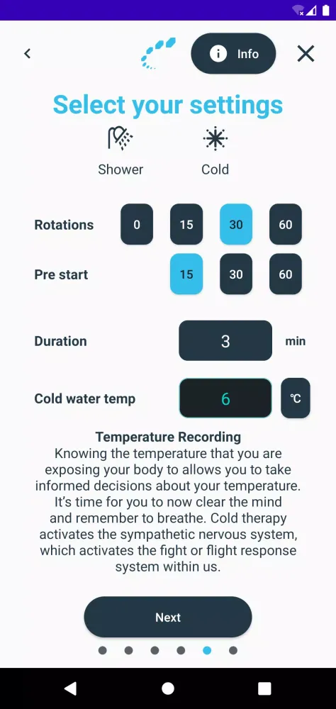 CryoShower應用截圖