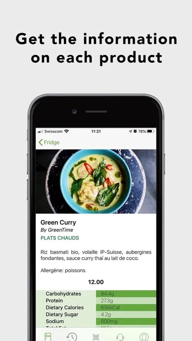 GreenTime - Fresh Food at Work سکرین شاٹس