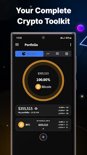 The Crypto App - Coin Tracker Screenshots