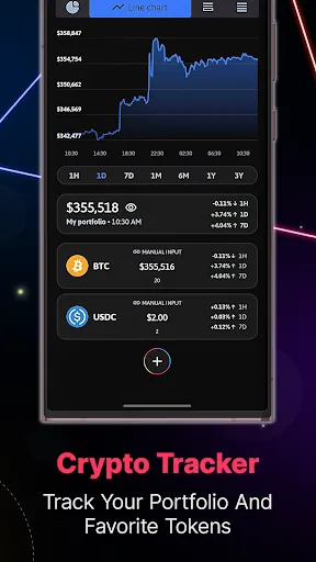 The Crypto App - Coin Tracker Screenshots