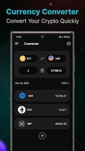 The Crypto App - Coin Tracker Screenshots