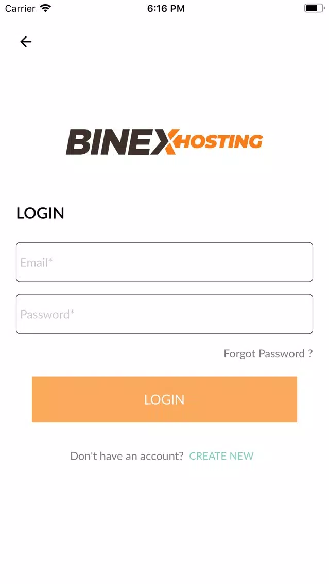 Captures d'écran de Binex-Hosting
