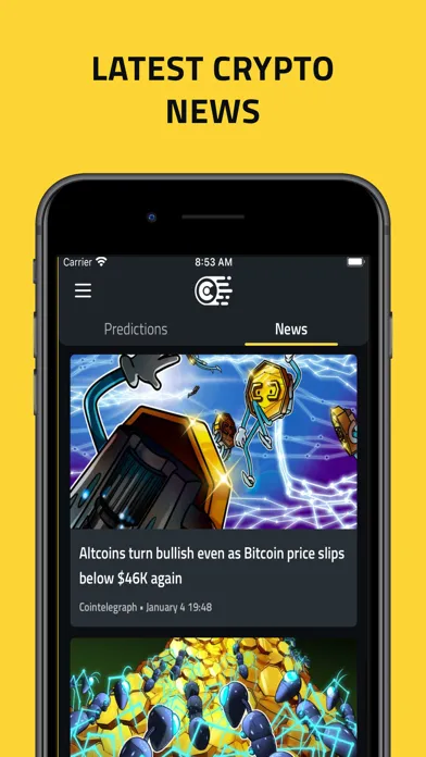 Screenshot di Crypto Predictor: AI Forecast