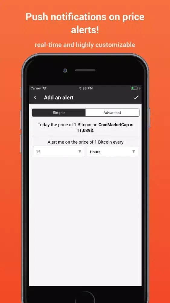 ภาพหน้าจอของ CryptoControl