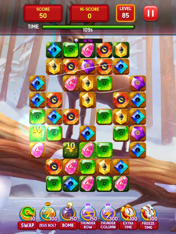 Tangkapan layar Crypto Crush- Rescue BTC iPad 
