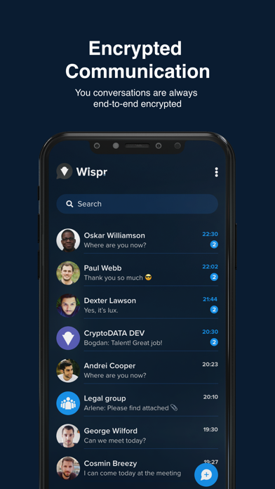 Wispr Screenshots