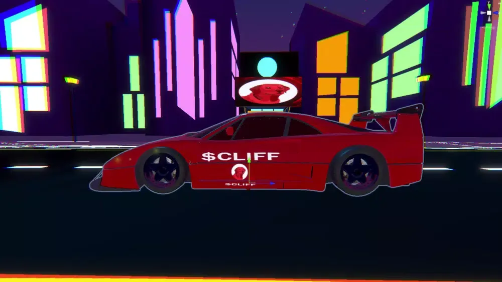 Ảnh chụp màn hình của Guzzler NFT Racing Game