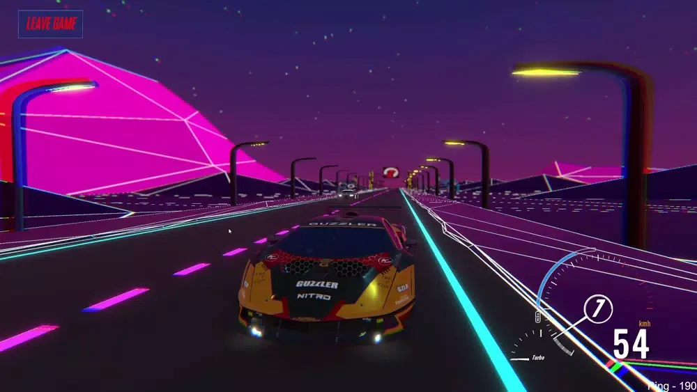 Ảnh chụp màn hình của Guzzler NFT Racing Game