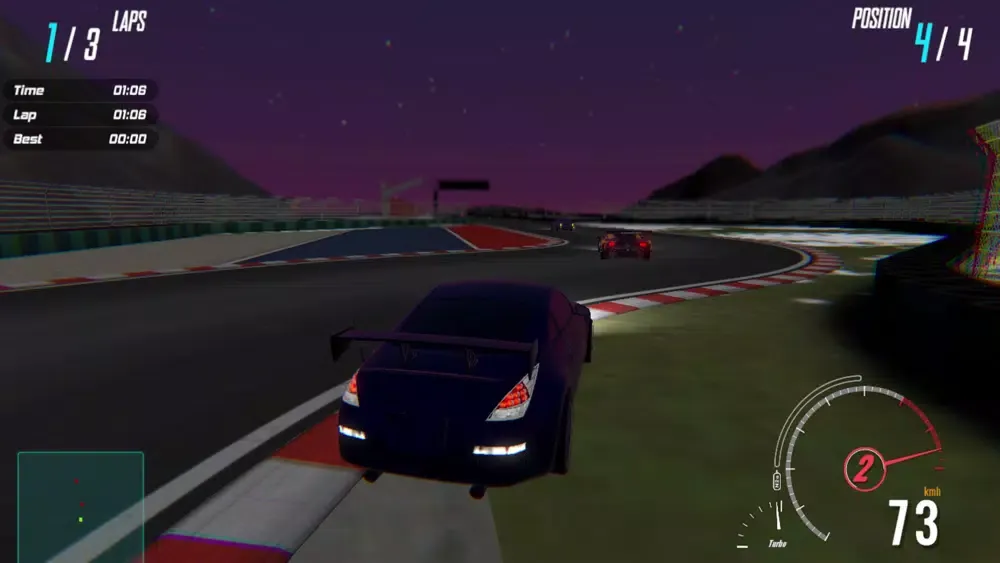 Ảnh chụp màn hình của Guzzler NFT Racing Game