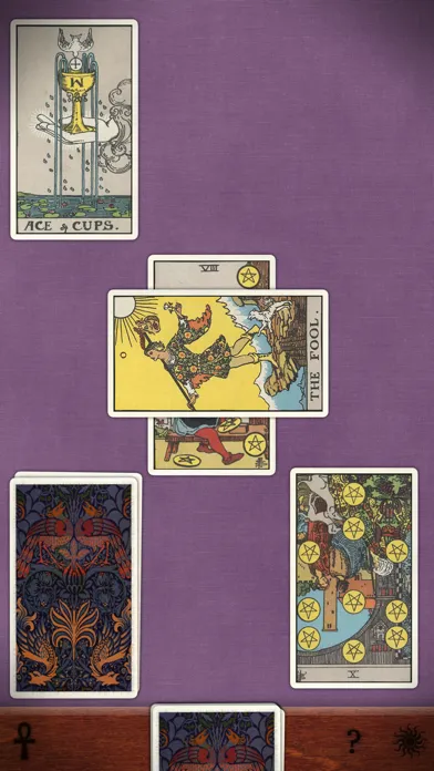 Tangkapan skrin Beautiful Tarot