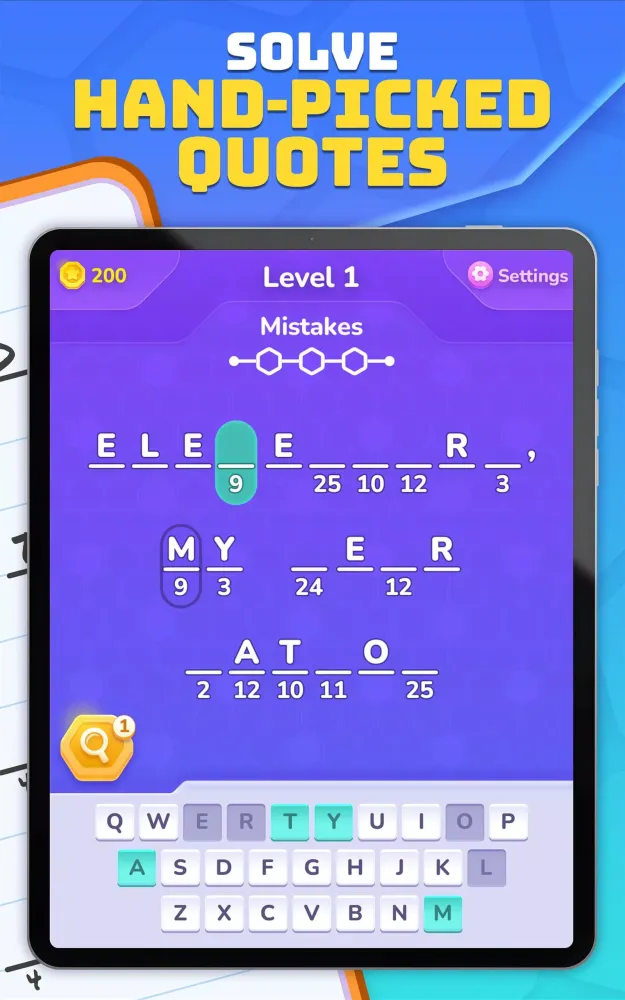 صور Cryptogram +: Word Brain Game