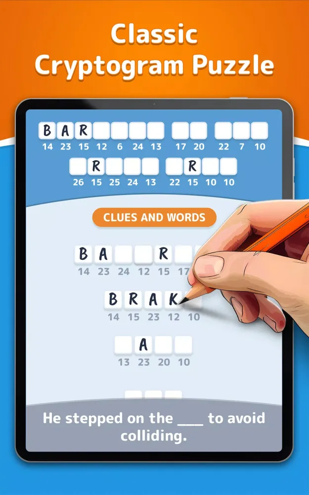 Cryptogram IQ Screenshots