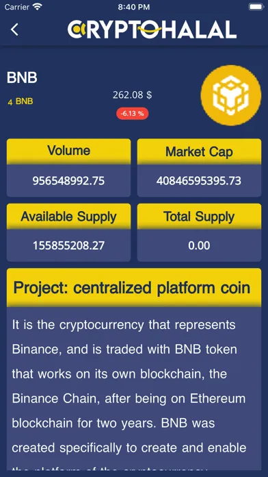 Tangkapan layar Crypto Halal