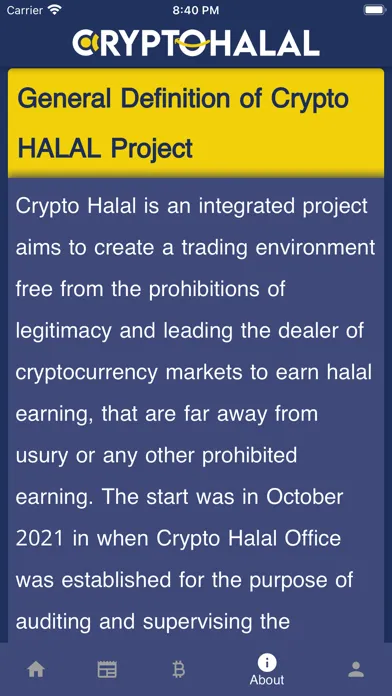 Tangkapan layar Crypto Halal