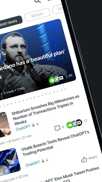 Crypto News: Prices, Alerts سکرین شاٹس