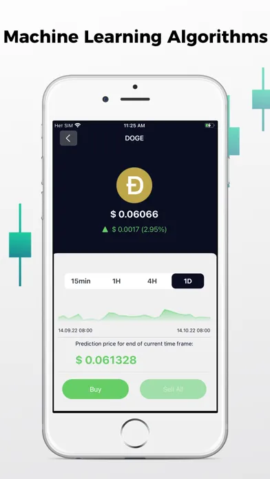 Capturas de tela do Crypto Alert - Price Forecast