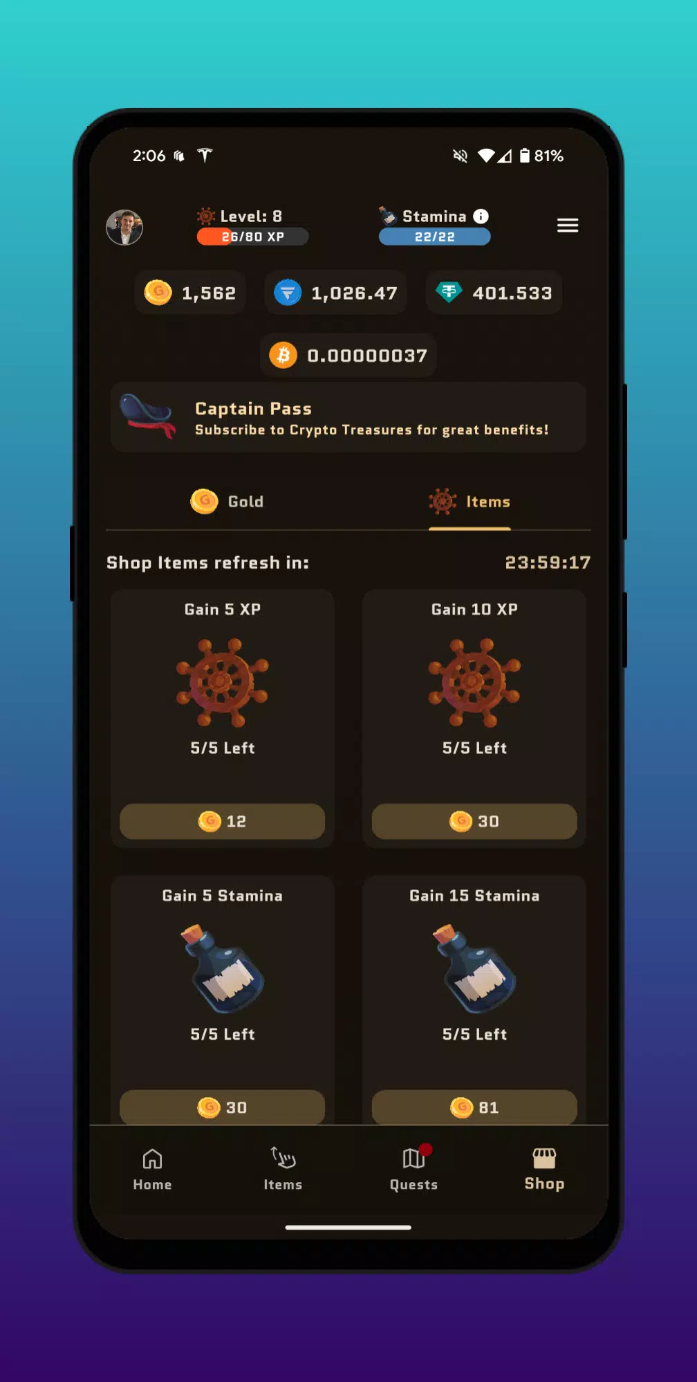 Crypto Treasures Screenshots
