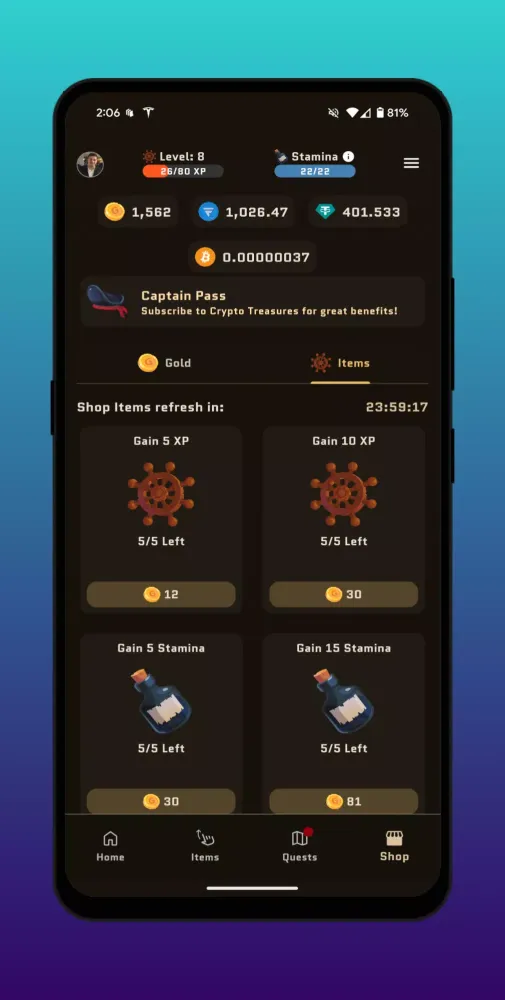 Crypto Treasures应用截图
