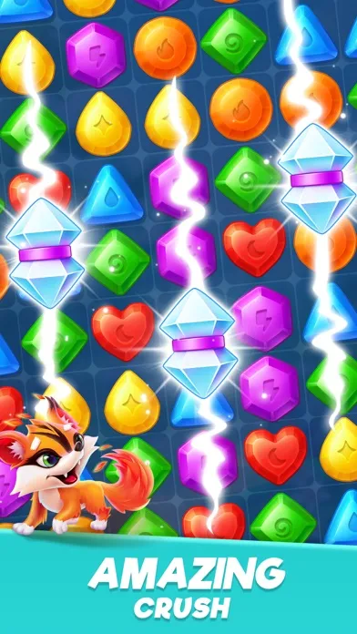 Crystal Crush - Match 3 Game سکرین شاٹس