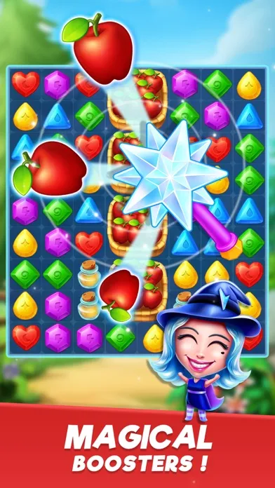 Crystal Crush - Match 3 Game سکرین شاٹس
