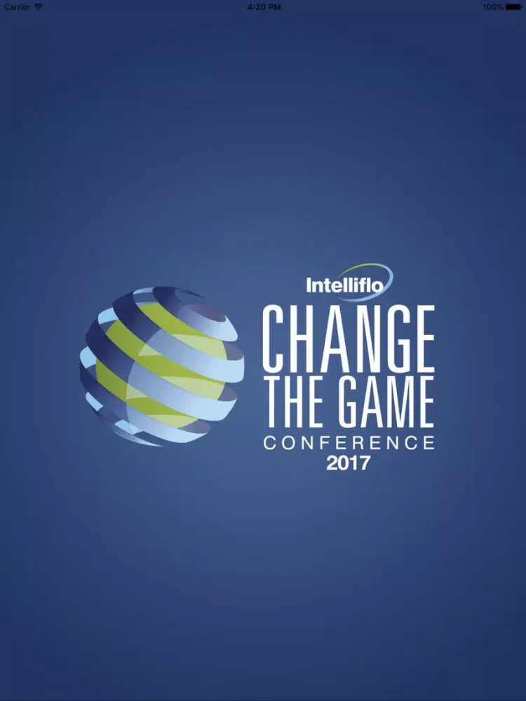 Capturas de tela do Intelliflo Conference CTG 2017 iPad 