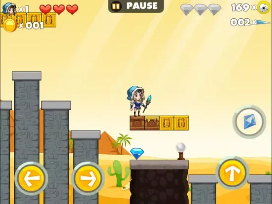 Tangkapan layar Super Crystal Mage - Most Popular Free Run Games iPad 
