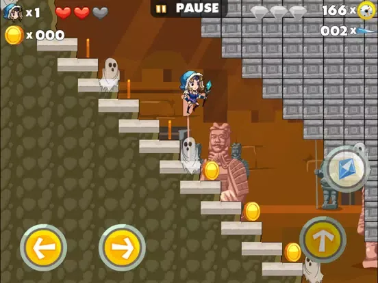 Tangkapan layar Super Crystal Mage - Most Popular Free Run Games iPad 